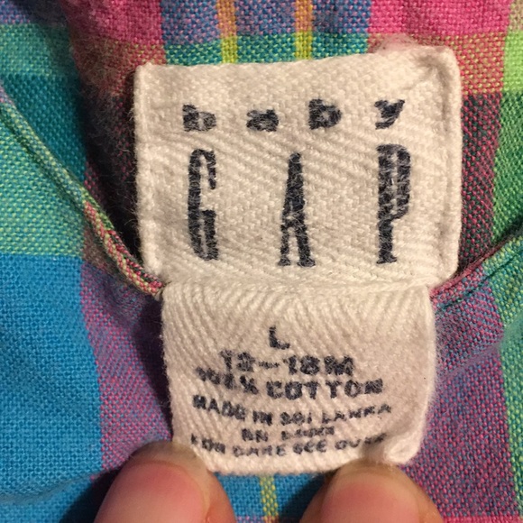 Baby Gap One Piece Cotton Short Sleeveless Romper - Picture 3 of 8